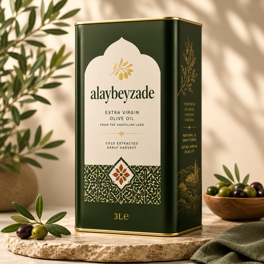 Alaybeyzade Naturel Sızma Zeytinyağı 3 L